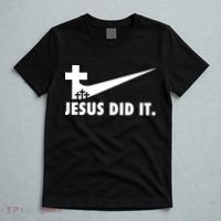 Jesus Did It Cross T-Shirt thumb 5
