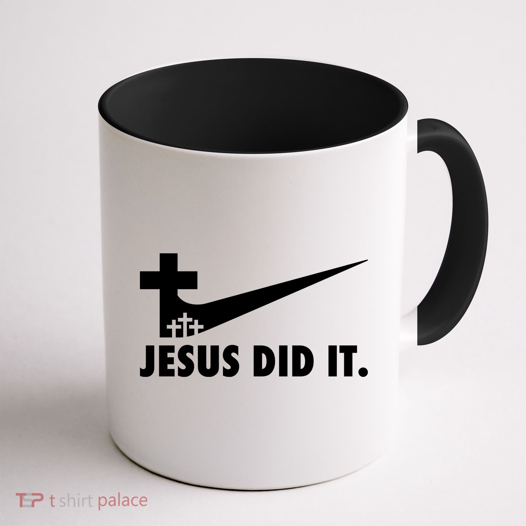 Jesus Did It Cross Coffee Mug