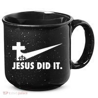 Jesus Did It Cross 15oz Campfire Ceramic Mug thumb 0