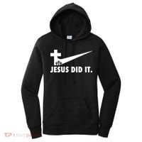Jesus Did It Cross Women's Hoodie thumb 0
