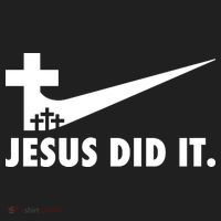 Jesus Did It Cross Women's Cooling Performance Crew T-Shirt thumb 2