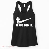 Jesus Did It Cross Women's Tank Top thumb 0