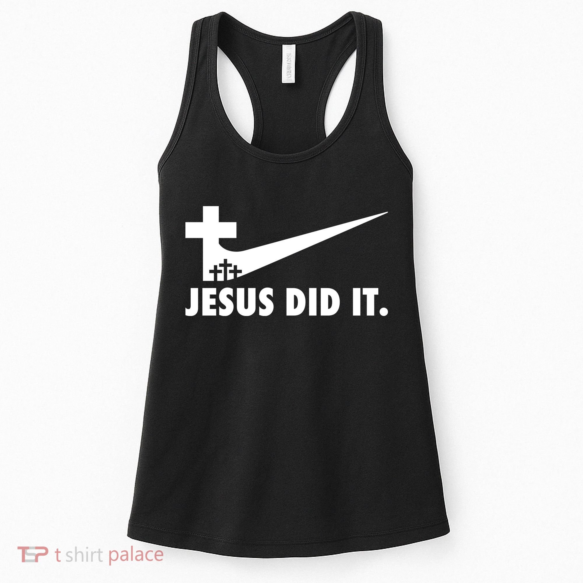 Jesus Did It Cross Women's Tank Top