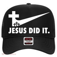 Jesus Did It Cross Hat thumb 0