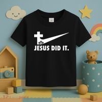 Jesus Did It Cross Toddler T-Shirt thumb 3