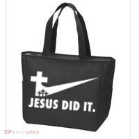 Jesus Did It Cross Tote Bag thumb 3