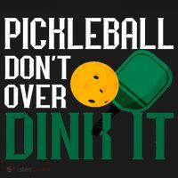 Just Dink It Pickleball Player Fan Gift Apron thumb 3