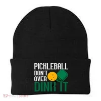 Just Dink It Pickleball Player Fan Gift Beanie thumb 0