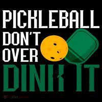 Just Dink It Pickleball Player Fan Gift Women's Hoodie thumb 2