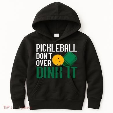 Just Dink It Pickleball Player Fan Gift Kids Hoodie