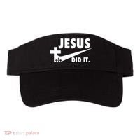 Jesus Did It Faith Cross Christian Visor thumb 0