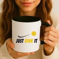 Just Dink It Funny Pickleball Coffee Mug thumb 3