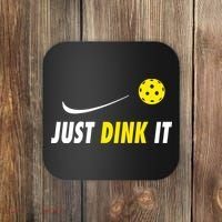 Just Dink It Funny Pickleball Coaster thumb 0