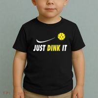 Just Dink It Funny Pickleball Toddler T-Shirt thumb 2