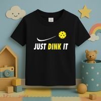Just Dink It Funny Pickleball Toddler T-Shirt thumb 3
