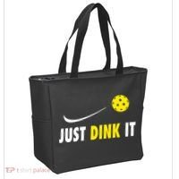 Just Dink It Funny Pickleball Tote Bag thumb 2
