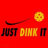 Just Dink It Funny Pickleball Santa Hat thumb 1