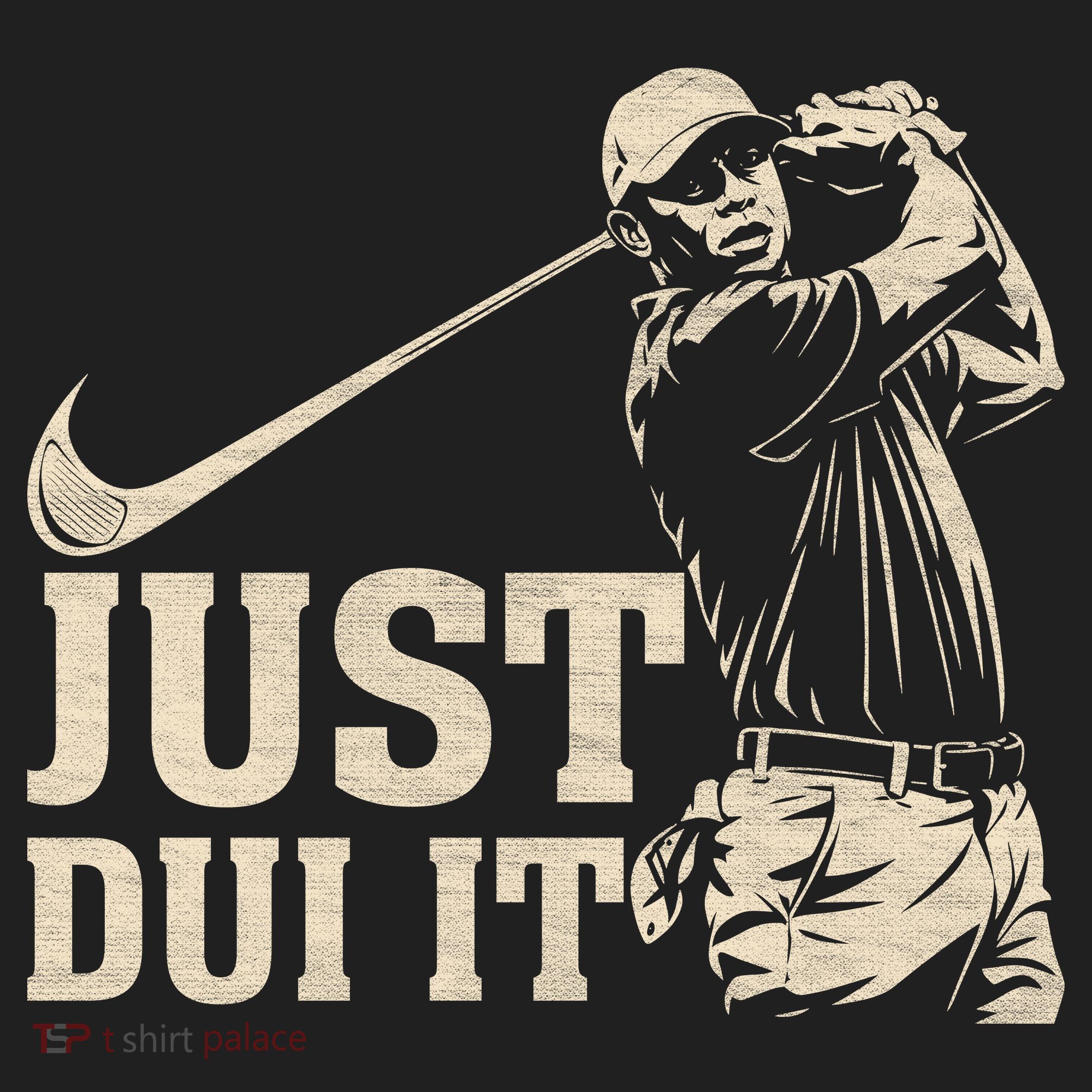 Just Dui It Funny Golf Parody Women's Sweatshirt