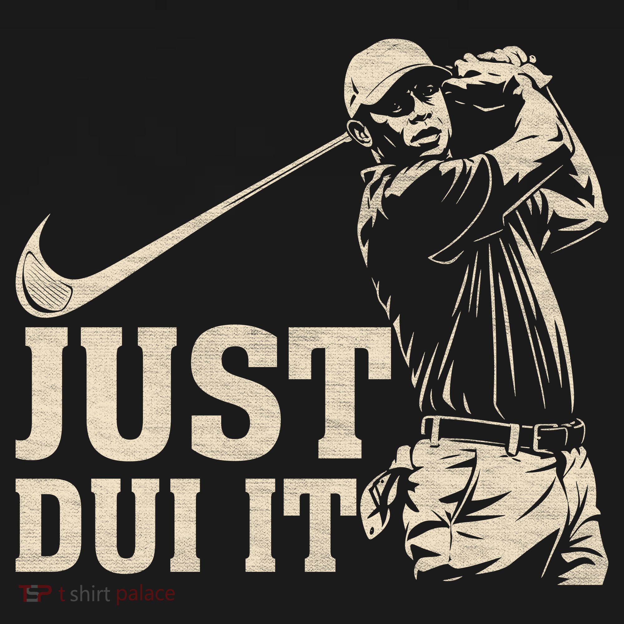 Just Dui It Funny Golf Parody Backpack