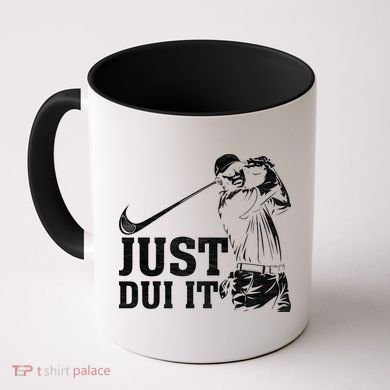 Just Dui It Funny Golf Parody Coffee Mug