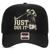 Just Dui It Funny Golf Parody Hat thumb 0