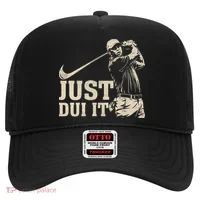 Just Dui It Funny Golf Parody Hat thumb 0