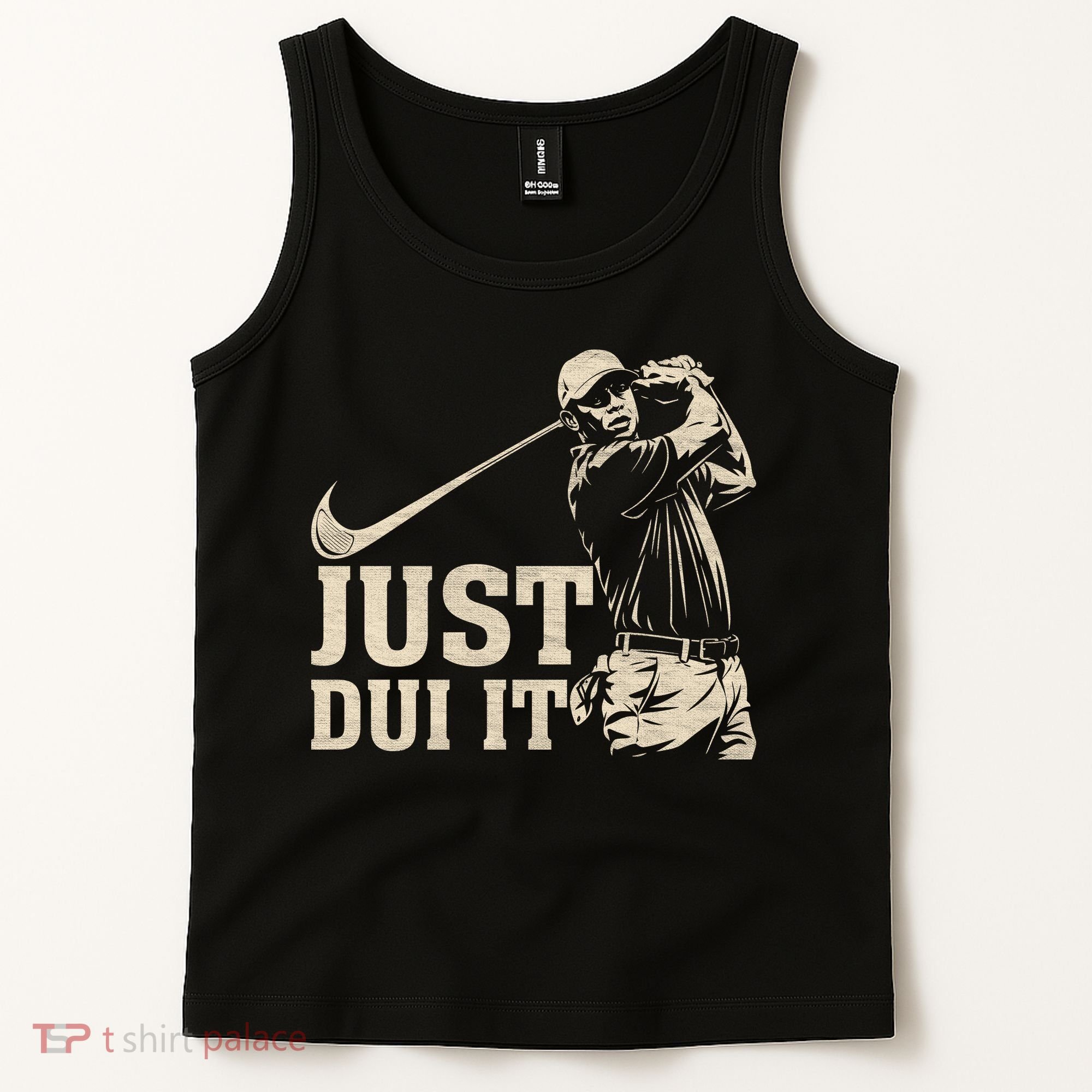 Just Dui It Funny Golf Parody Tank Top