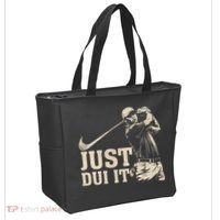 Just Dui It Funny Golf Parody Tote Bag thumb 2