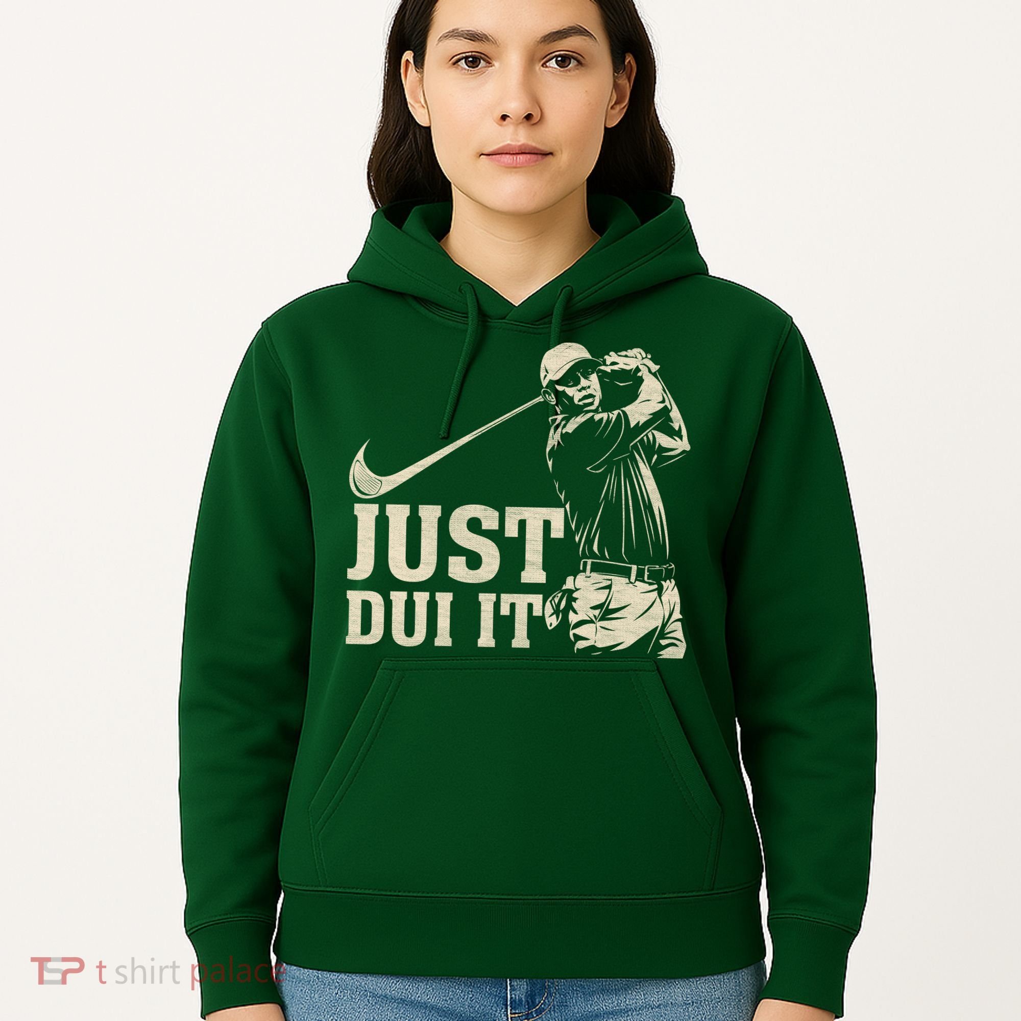 Just Dui It Funny Golf Parody Hoodie