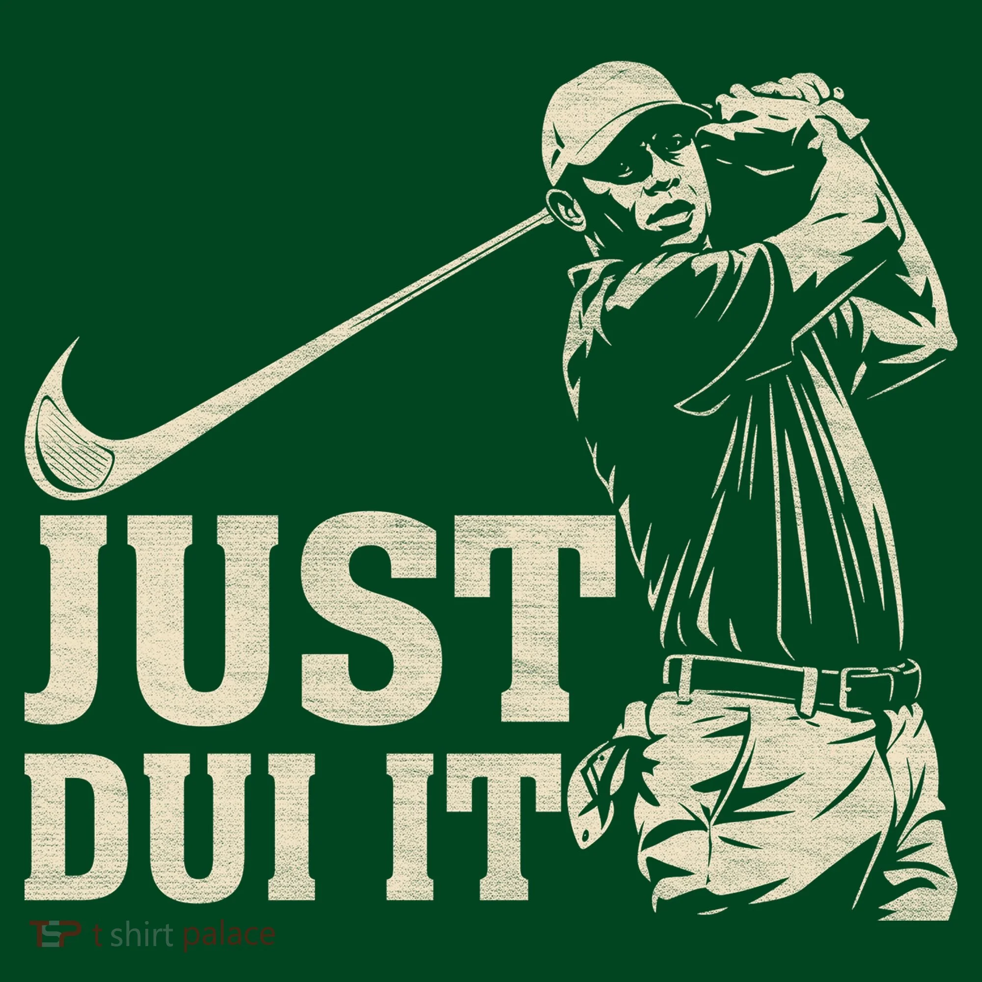 Just Dui It Funny Golf Parody Hoodie