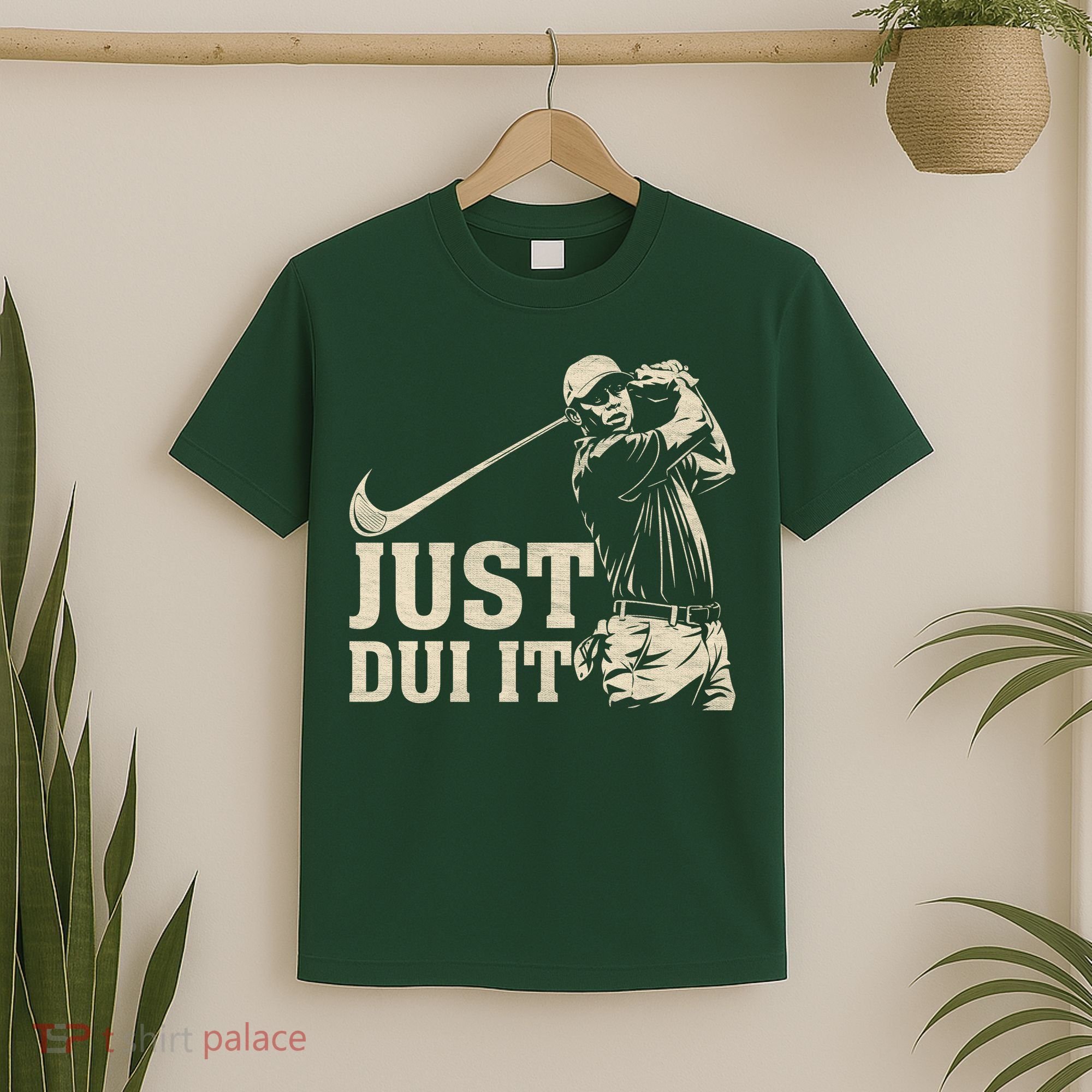 Just Dui It Funny Golf Parody T-Shirt