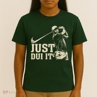 Just Dui It Funny Golf Parody T-Shirt thumb 4