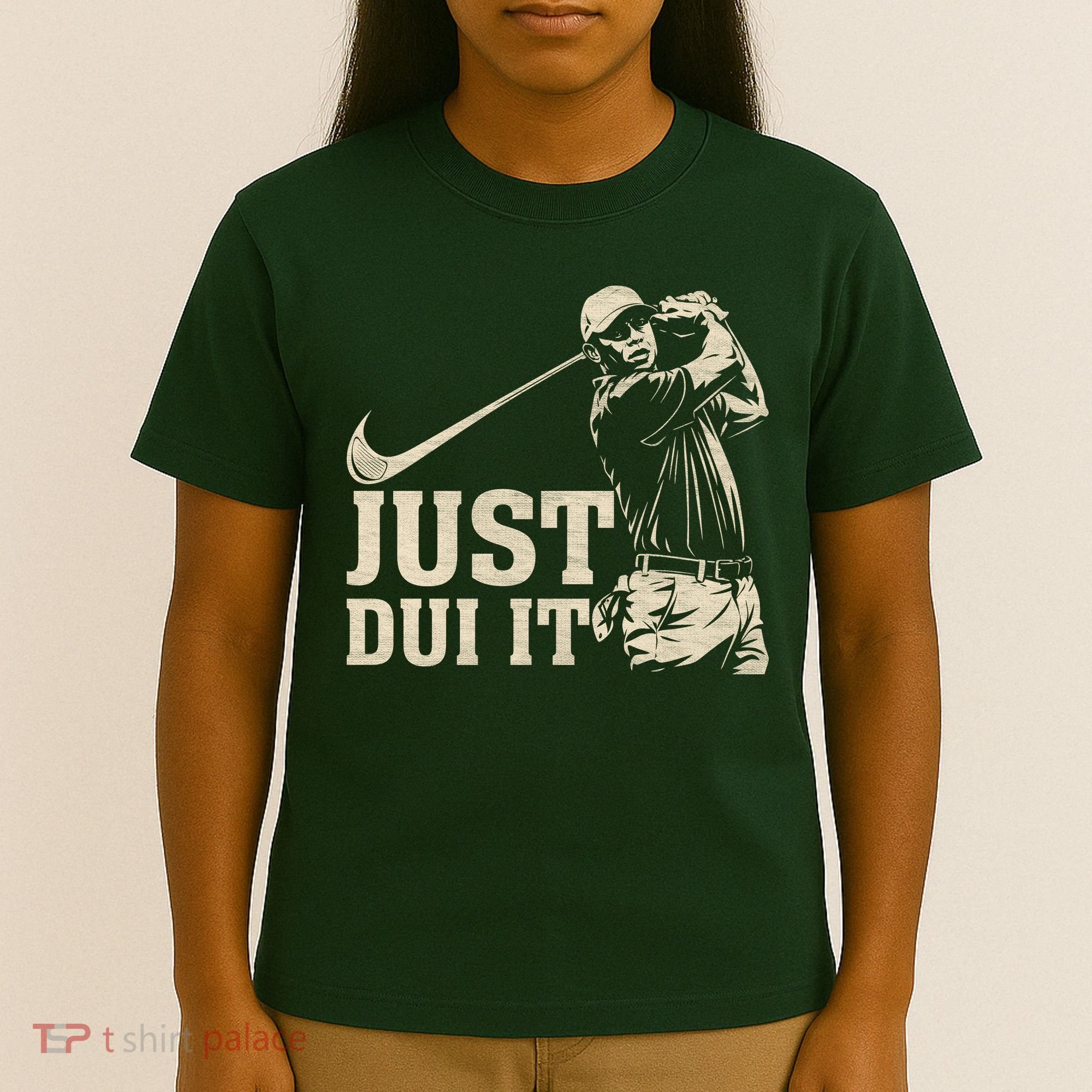 Just Dui It Funny Golf Parody T-Shirt