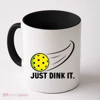 Just Dink It Funny Pickleball Meme Coffee Mug thumb 0