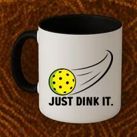 Just Dink It Funny Pickleball Meme Coffee Mug thumb 2