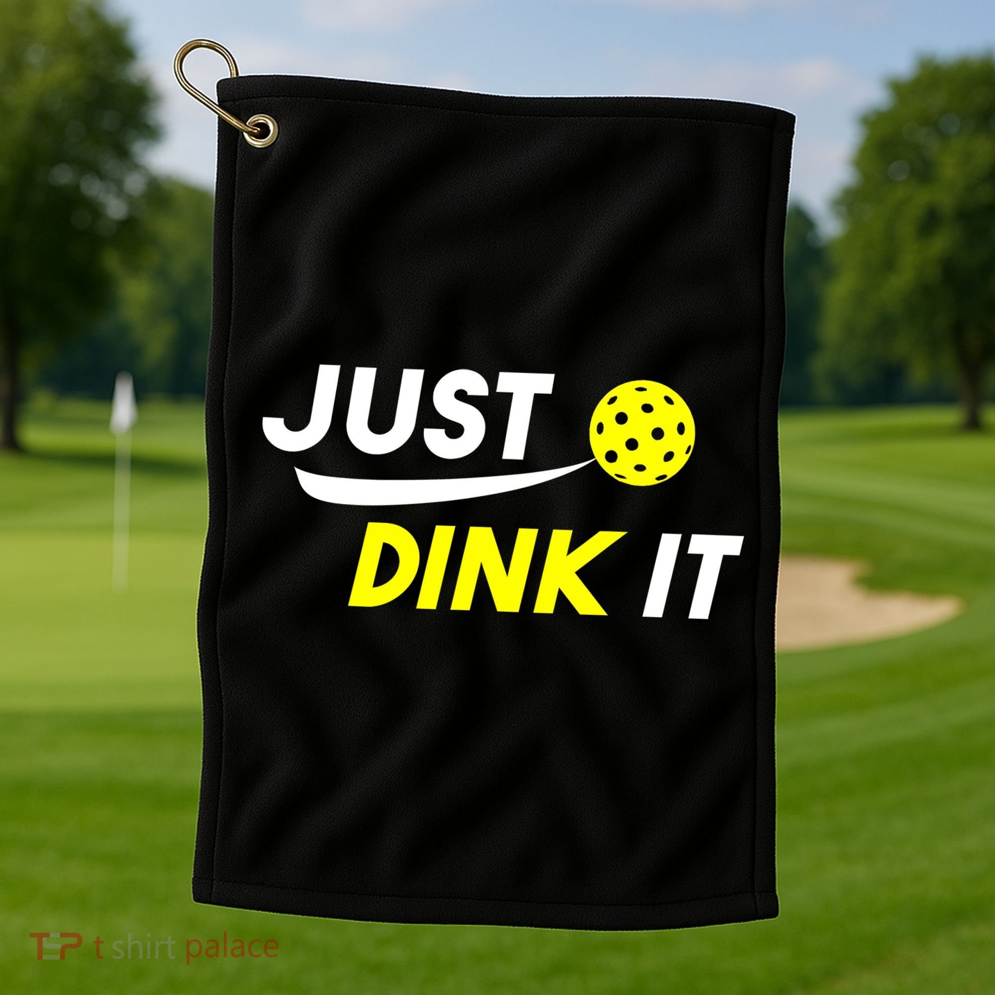 Just Dink It Pickleball Golf Towel