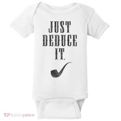 Just Deduce It Baby Bodysuit