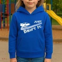 Just Drift It Auto Racing Import Tuner Motorsports Funny Gift Kids Hoodie thumb 3