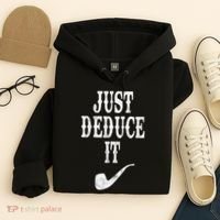 Just Deduce It Funny Retro Hoodie thumb 4