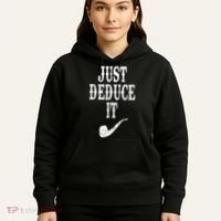 Just Deduce It Funny Retro Hoodie thumb 5