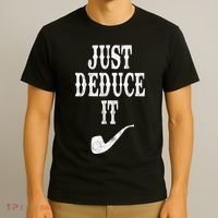 Just Deduce It Funny Retro T-Shirt thumb 3