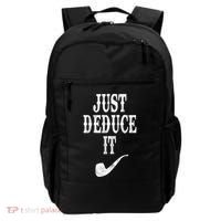Just Deduce It Funny Retro Backpack thumb 0