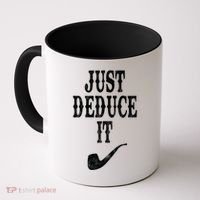 Just Deduce It Funny Retro Coffee Mug thumb 0