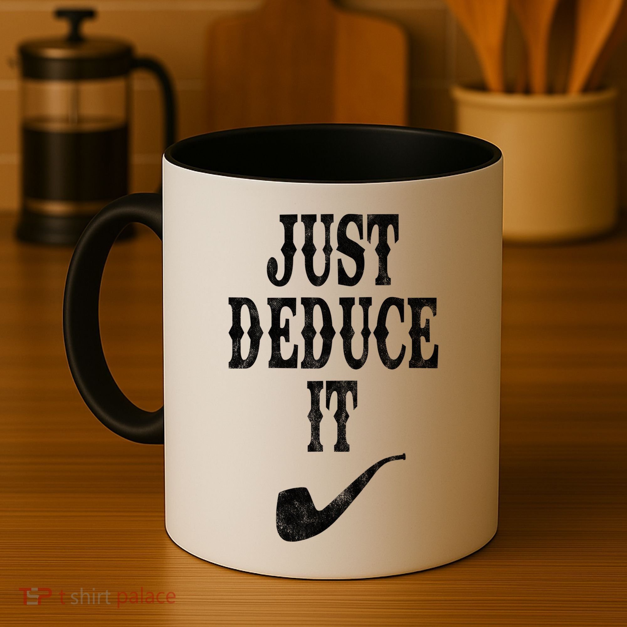 Just Deduce It Funny Retro Coffee Mug