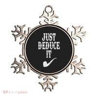 Just Deduce It Funny Retro Ornament thumb 0