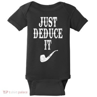 Just Deduce It Funny Retro Baby Bodysuit