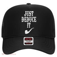 Just Deduce It Funny Retro Hat thumb 0