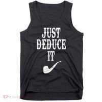 Just Deduce It Funny Retro Tank Top thumb 0