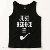Just Deduce It Funny Retro Tank Top thumb 2