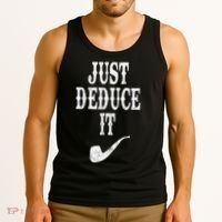 Just Deduce It Funny Retro Tank Top thumb 3